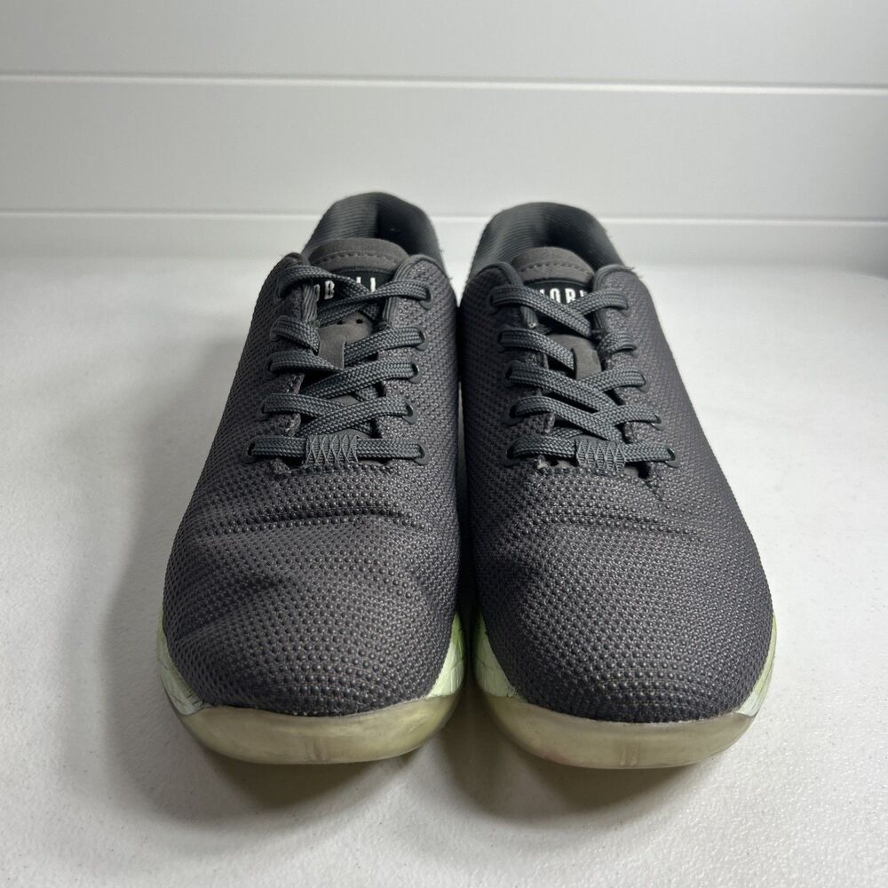 Nobull Shoes Mens Sz 6.5 Women 8 Gray SuperFabric Trainer Outwork Crossfit Gym - Picture 3 of 11